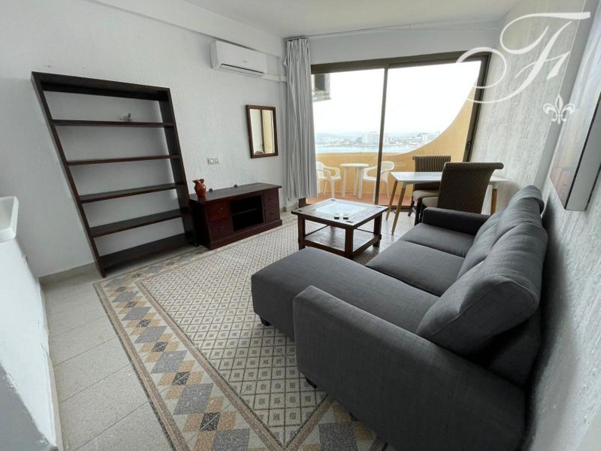 Las vistas desde el salón del piso