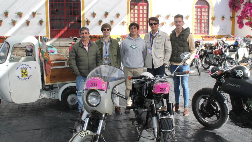 Unas cien motocicletas se citan en la Ruta Oliva Virgen de Baena