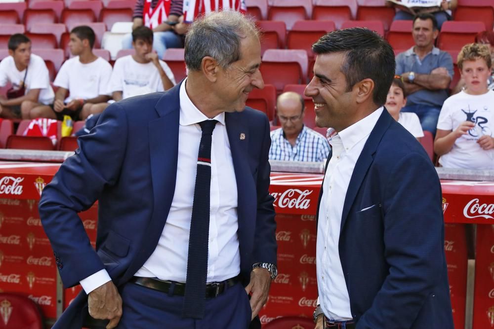 Partido entre el Sporting y el Athletic Club (2-1)