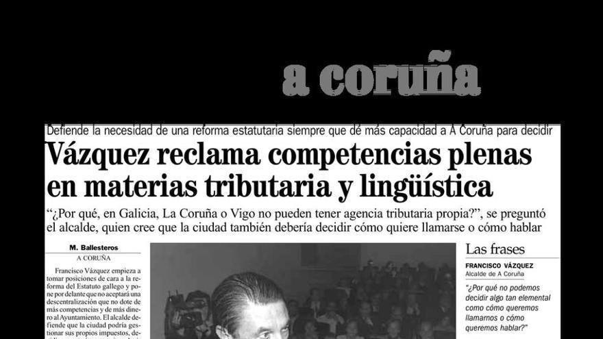 Página publicada en LA OPINIÓN el 9 de noviembre de 2005.