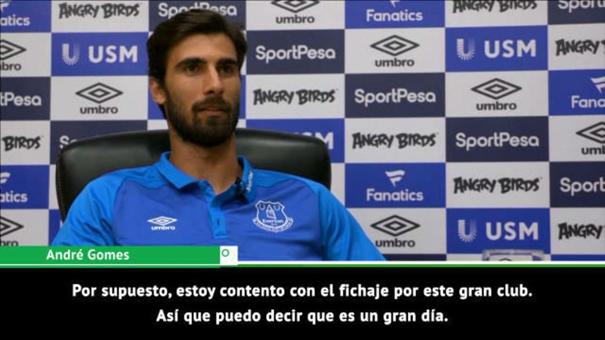 André Gomes: Seré el mejor jugador que pueda ser