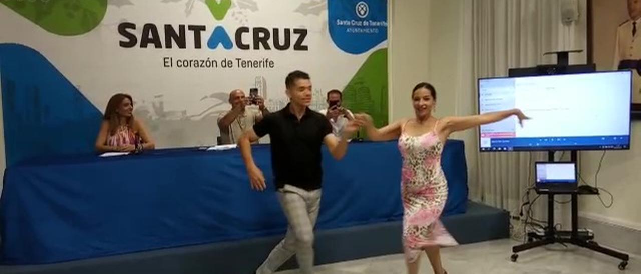 Presentación del Canarias Salsa Open.