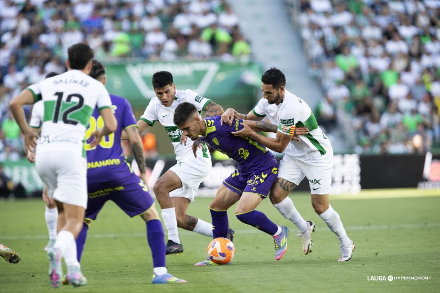 Liga Hypermotion 2024 - 2025: Elche - Málaga CF