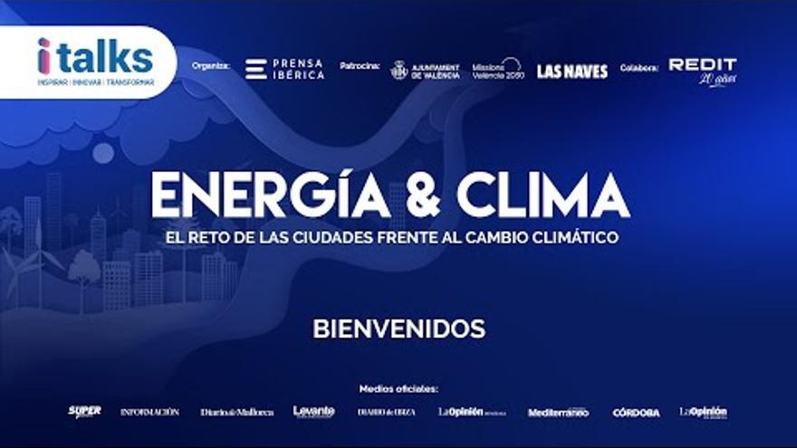 Evento i-Talks: La necesaria transición energética de las ciudades