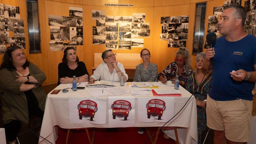 Integrantes de la plataforma en su presentación hace un año. | Casteleiro / Roller Agencia
