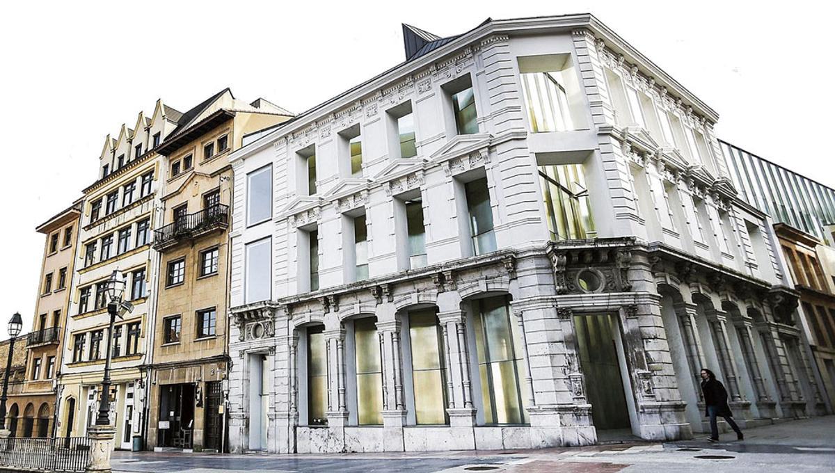 Exterior del Museo Bellas Artes de Asturias.