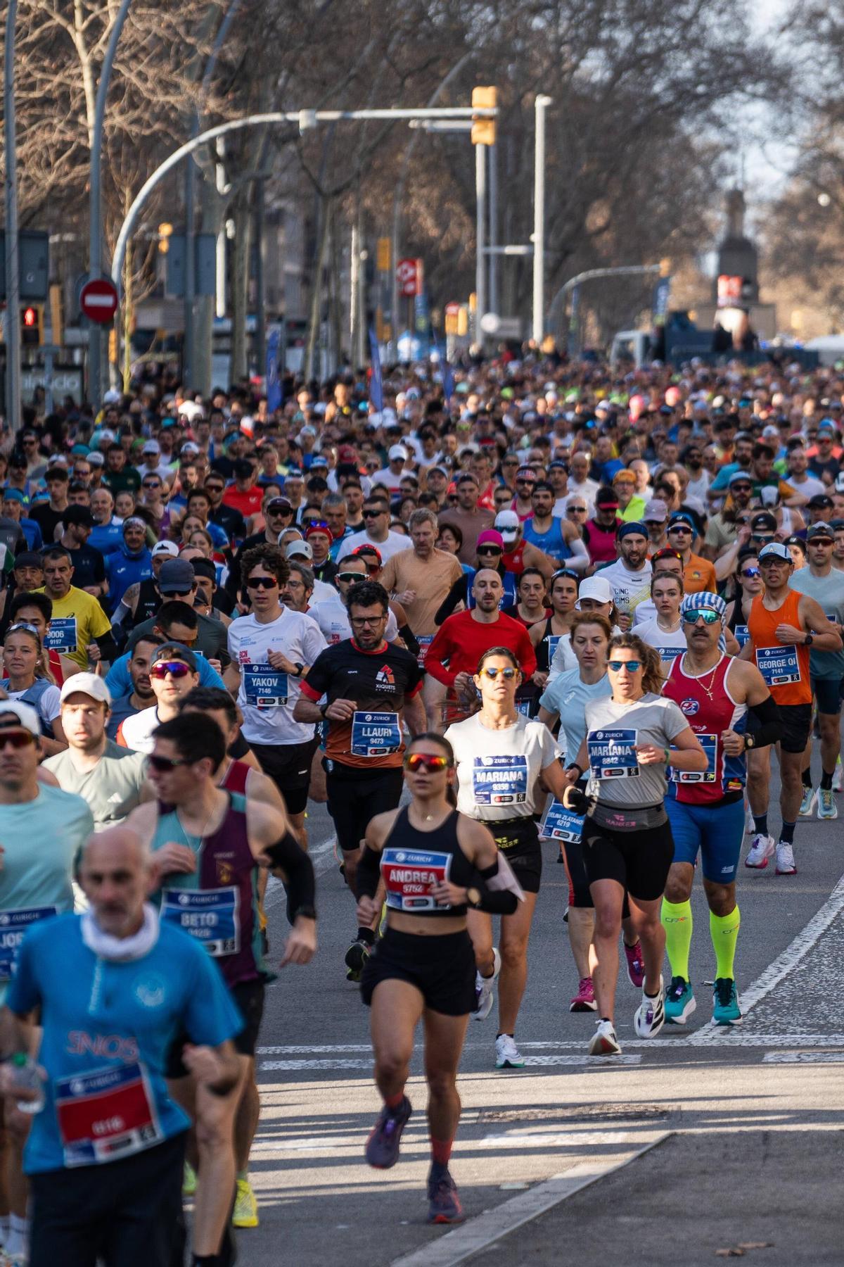 Búscate en la Marató de Barcelona