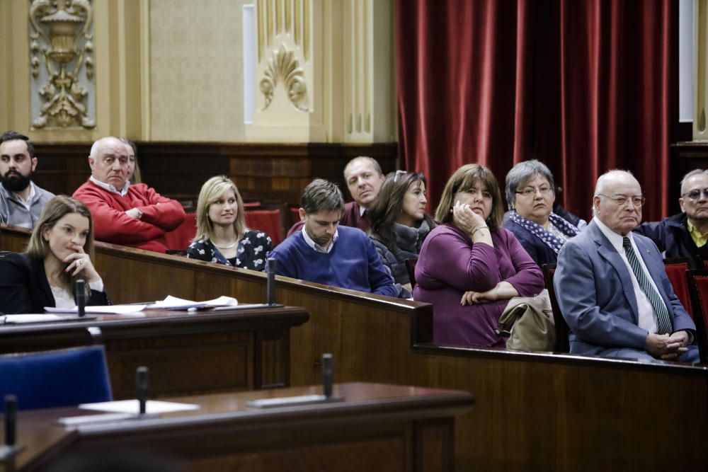 Pleno del Parlament del 1 de febrero