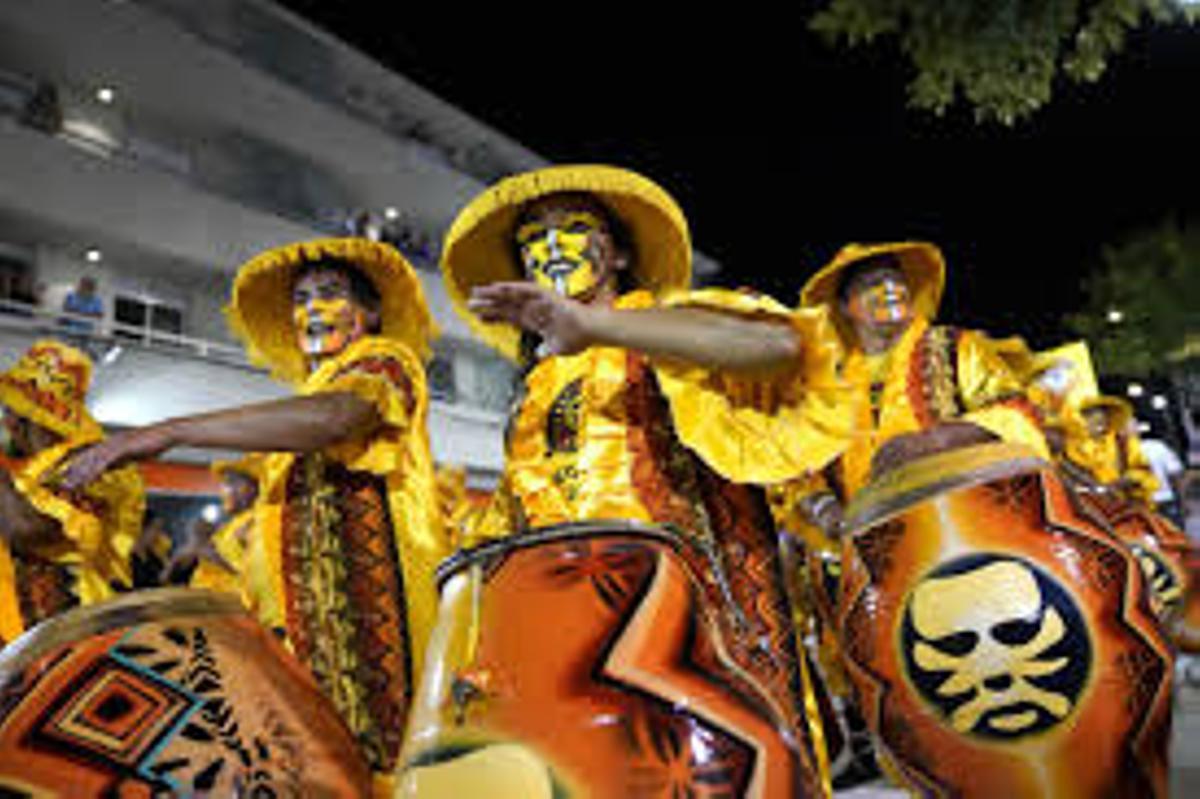 Imagen del Carnaval Internacional de Montevideo.