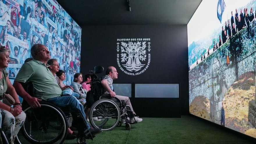 Una de las nuevas salas del museo del Celta en Balaídos. | RCCV