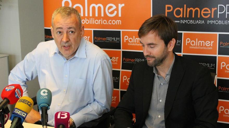 Guillem Boscana, durante la rueda de prensa para valorar la temporada.