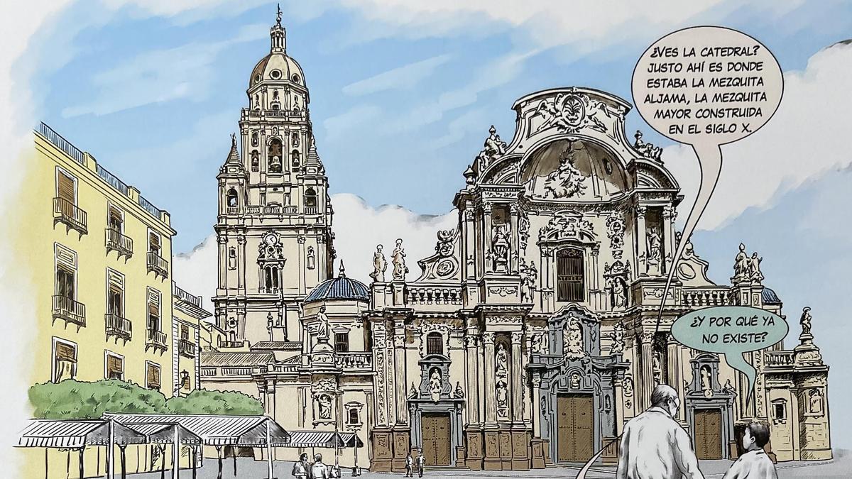 Las Murcia musulmana y cristiana llevada al cómic - La Opinión de Murcia