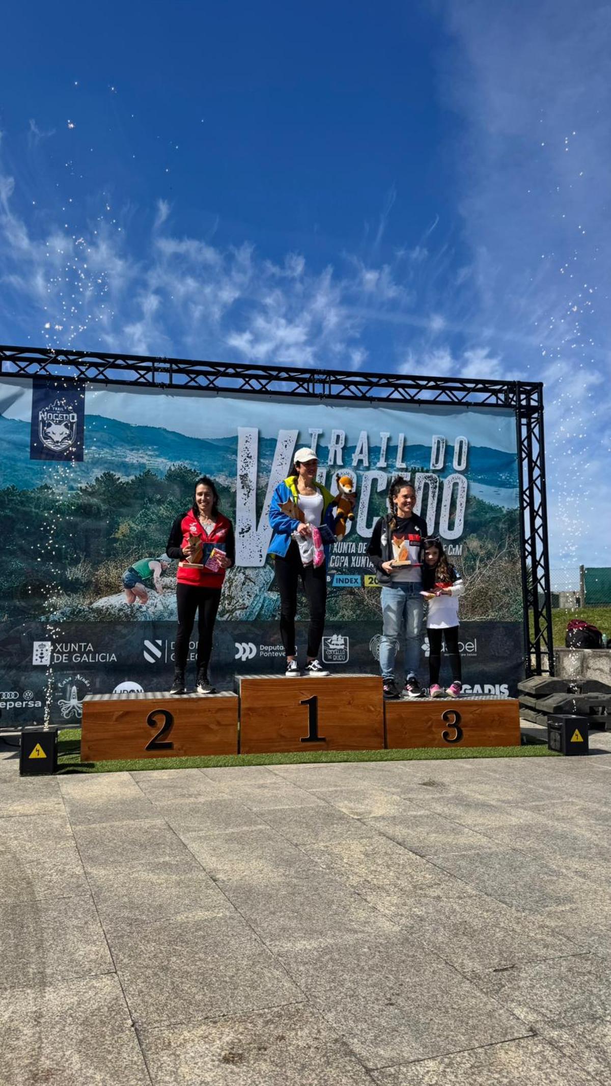 El V Trail do Nocedo (Bueu), con récord de participación
