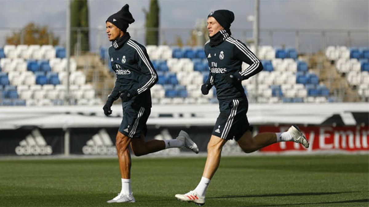 Ramos volvió a los entrenamientos con el Real Madrid