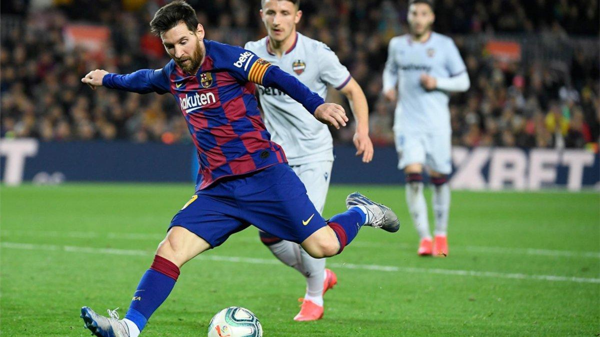Leo Messi liderará el ataque barcelonista ante el Getafe, una vez más
