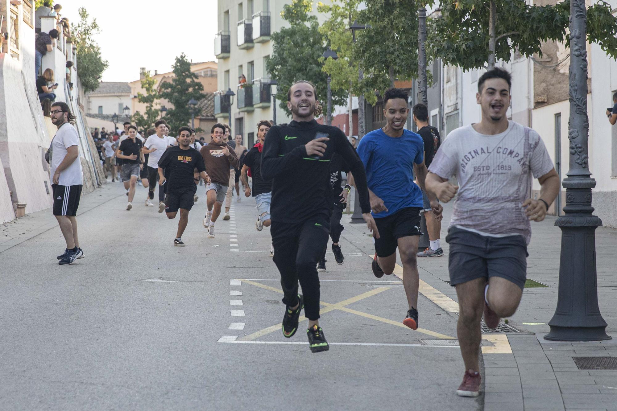 Vidreres celebra un «encierro» sense incidents i amb molta participació