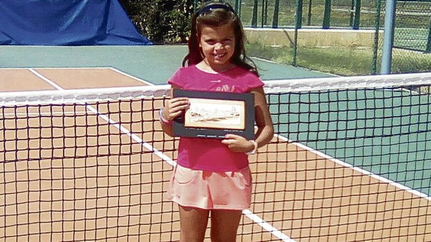 Patricia González gana un torneo de tenis