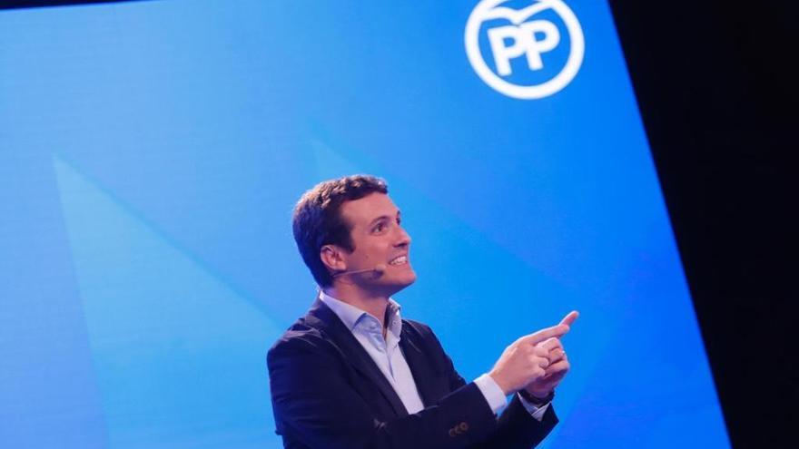 Casado, en un acto del PP.