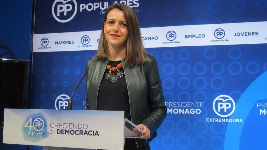 El PP acusa al PSOE de buscar la pelea permanente para tapar su gestión en Extremadura