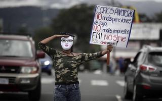 Gobierno de Costa Rica dialoga con manifestantes para acabar con bloqueos