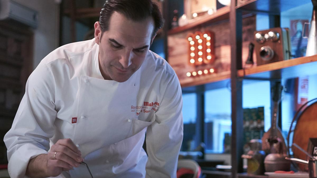 Mario Sandoval cocina en Restorán Mahou