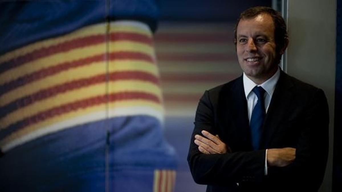Sandro Rosell, presidente del Barça.