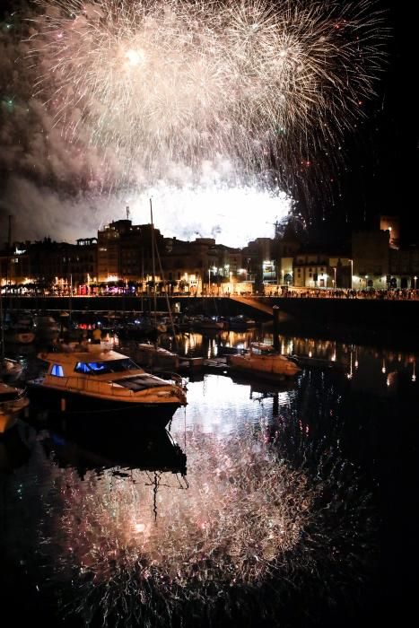 Fuegos de Begoña en Gijón