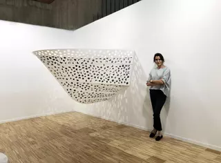 El 'Salvavidas' de Amparo Sard se expone en Artesantander