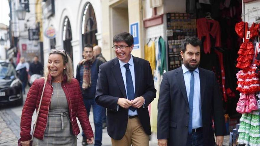Marín sostiene que el único partido que va a bajar los impuestos en Andalucía es Cs