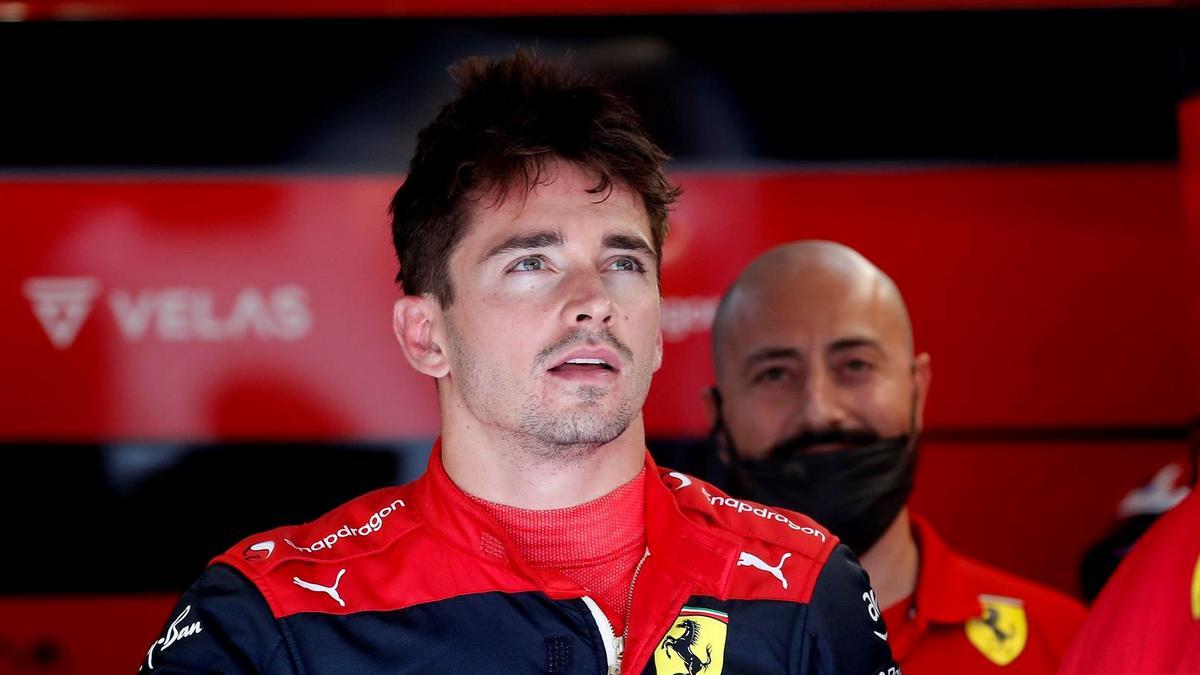 Charles Leclerc, en el GP de Francia, este sábado