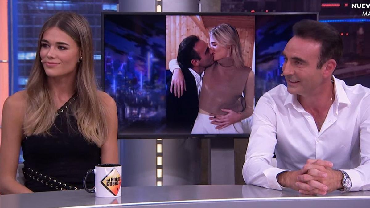 Ana Soria y Enrique Ponce en 'El hormiguero'.