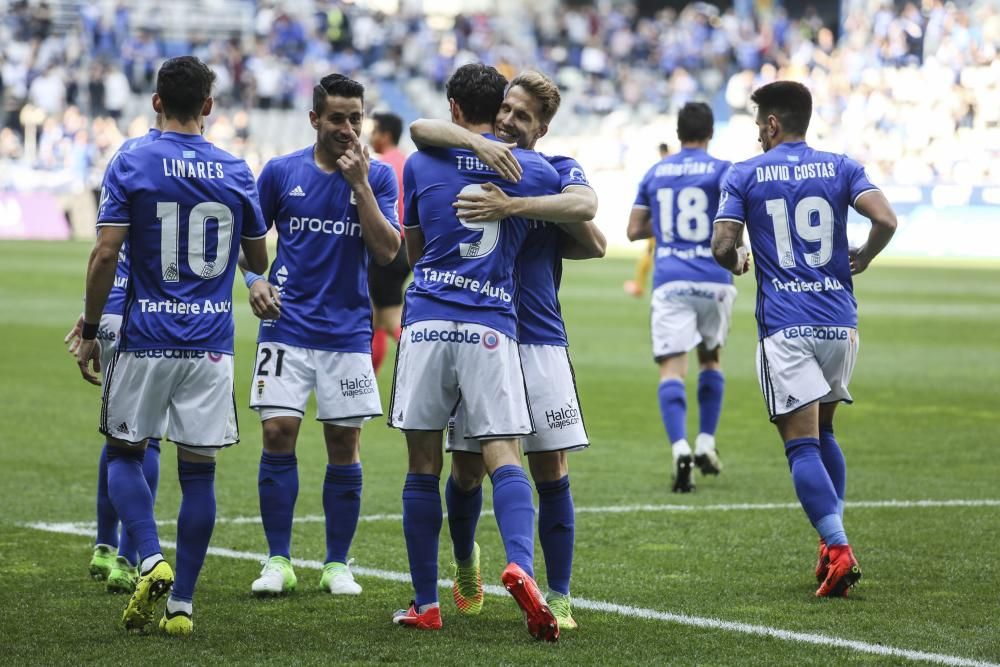 Real Oviedo - UCAM Murcia, en imágenes