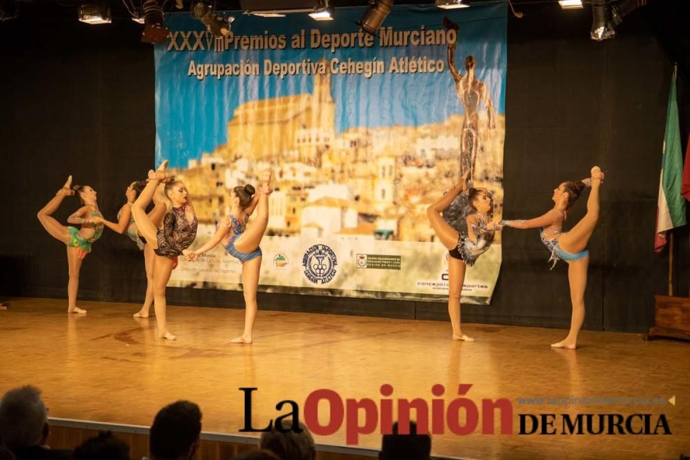 Gala de premios al Deporte murciano en Cehegín