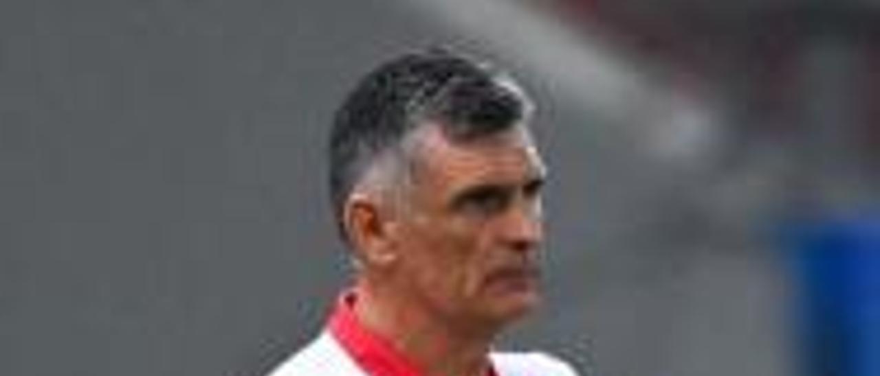 José Luis Mendilibar, entrenador del Sevilla FC.