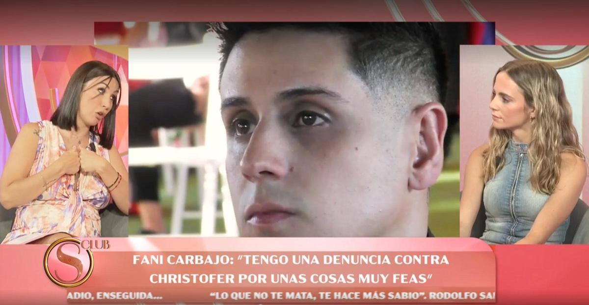 Fani hablando sobre Christofer en el programa 'Socialité'