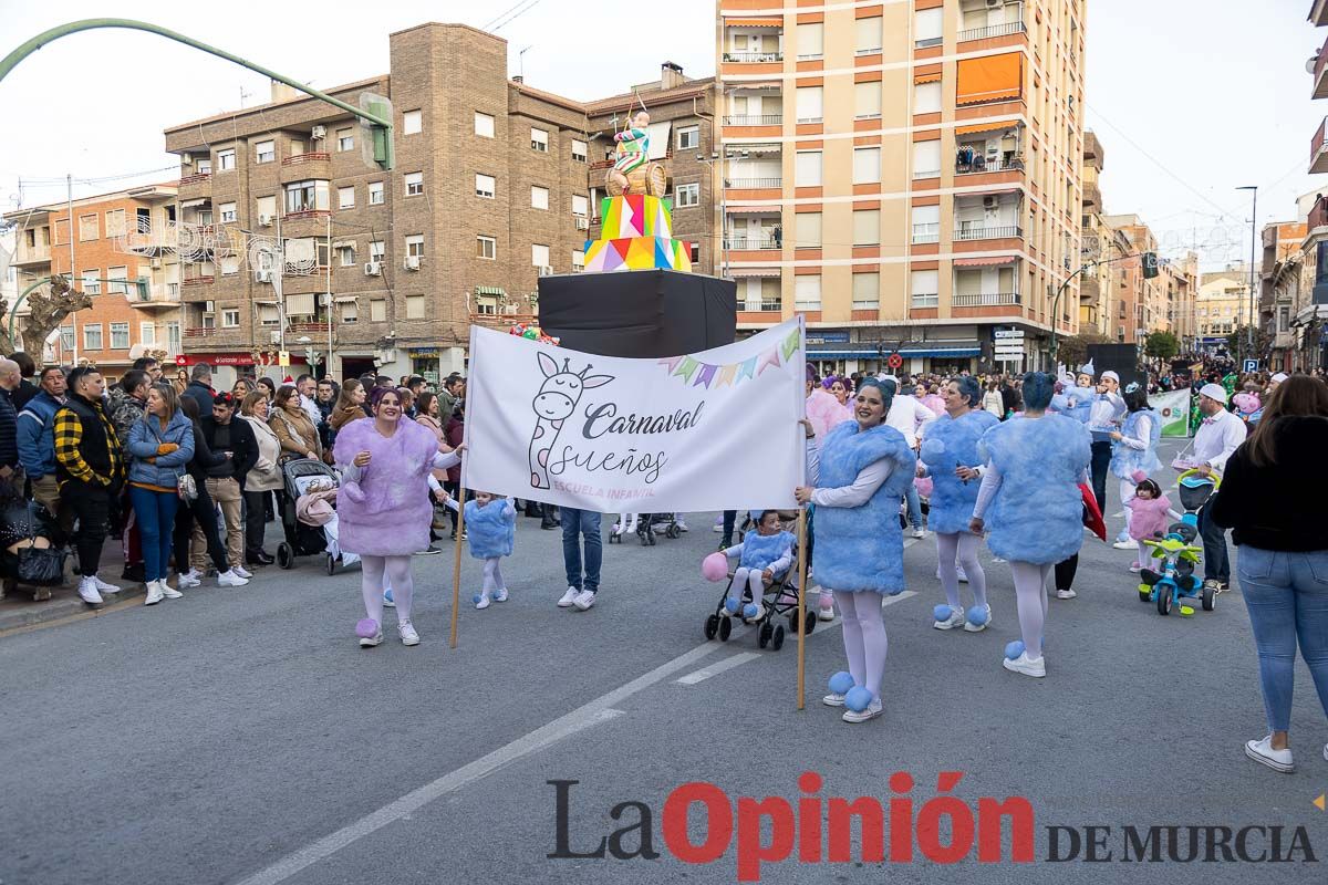 Los niños toman las calles de Cehegín en su desfile de Carnaval