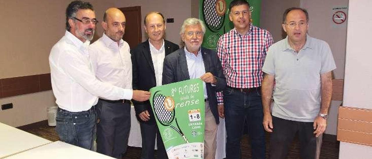 Acto de presentación del torneo de tenis . // Iñaki Osorio