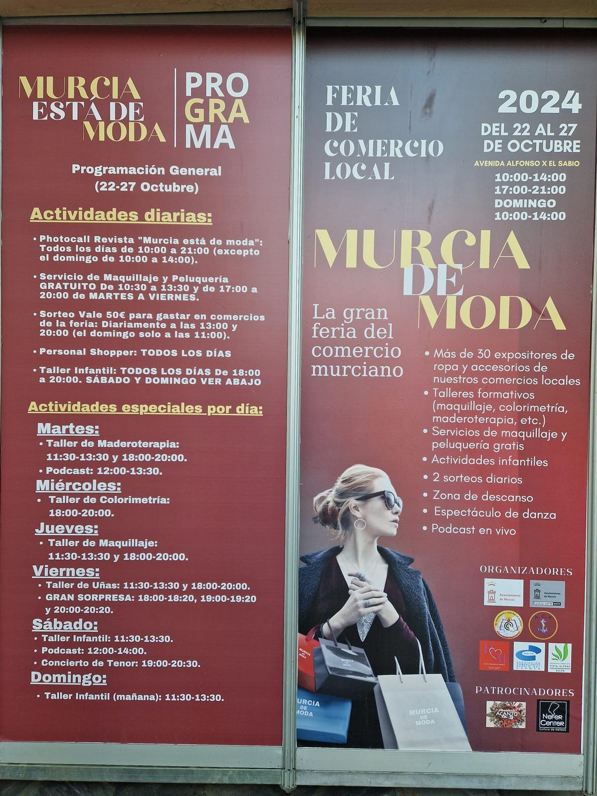 Actividades presentes en la feria por días.