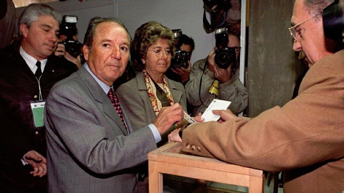 Núñez fue uno de los 24.863 socios que votaron a favor de su continuidad en 1998