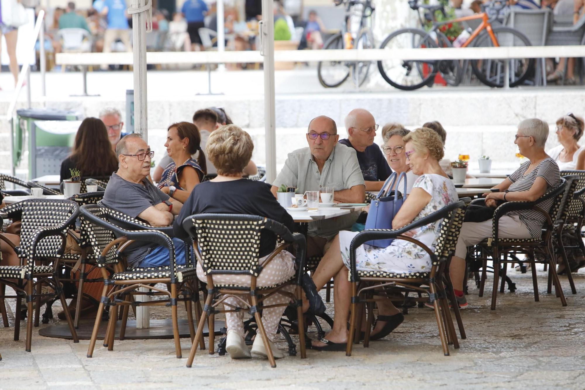 Auch bei Regen auf Mallorca einen Besuch wert: Pollença ist Mitte September voller Leben