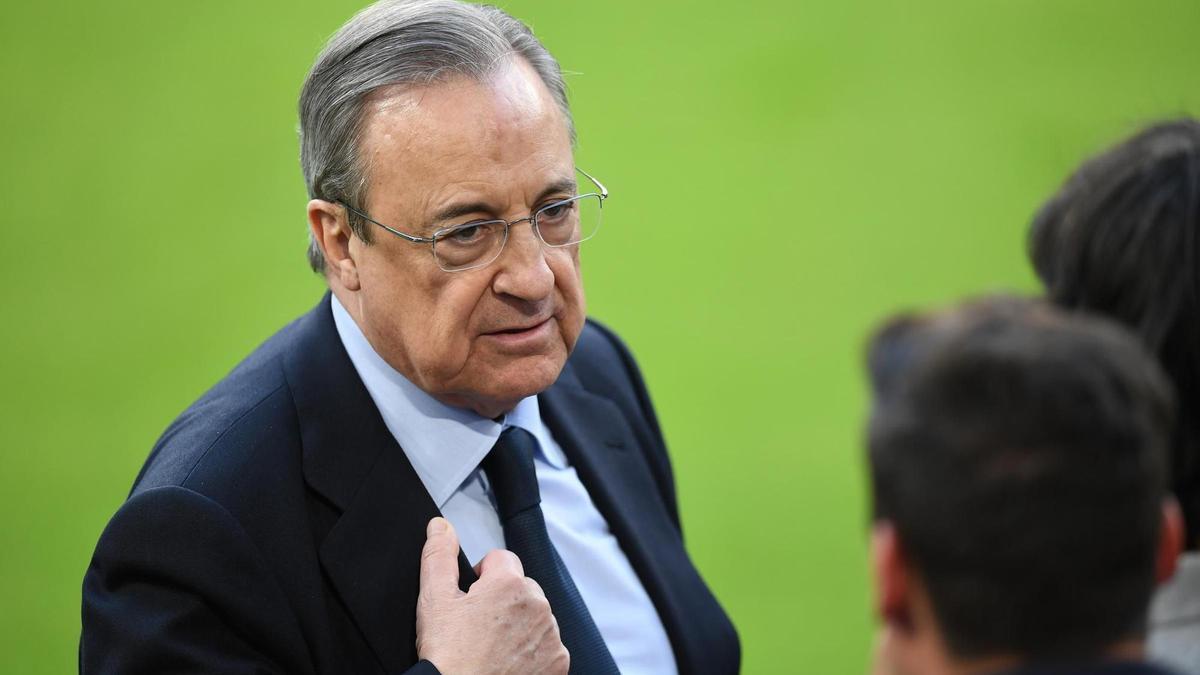 Archivo - Florentino Pérez, presidente del Real Madrid.