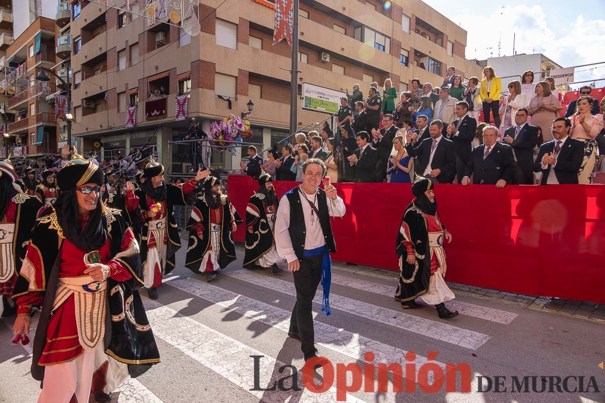 Procesión de subida a la Basílica en las Fiestas de Caravaca (Bando Moro)