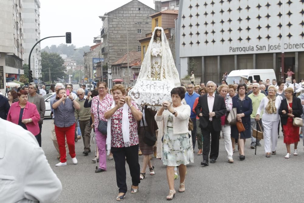 La finca de San Roque rebosa devoción y fiesta en su primer día - La procesión desde la iglesia de San José Obrero hasta la capilla abre cuatro jornadas de programación
