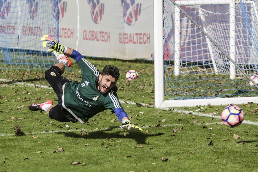 Entrenamiento del Real Oviedo