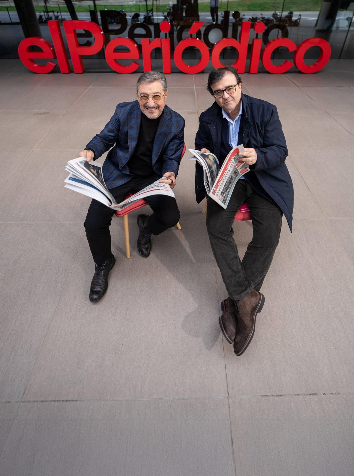 Joan Roca, en nom de la seva mare, i Javier Cercas, premis Catalana i Català de l’Any, exerceixen de redactors en cap i trien les notícies més importants del convuls 2025