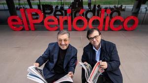 Joan Roca, en nom de la seva mare, i Javier Cercas, premis Catalana i Català de l’Any, exerceixen de redactors en cap i trien les notícies més importants del convuls 2025