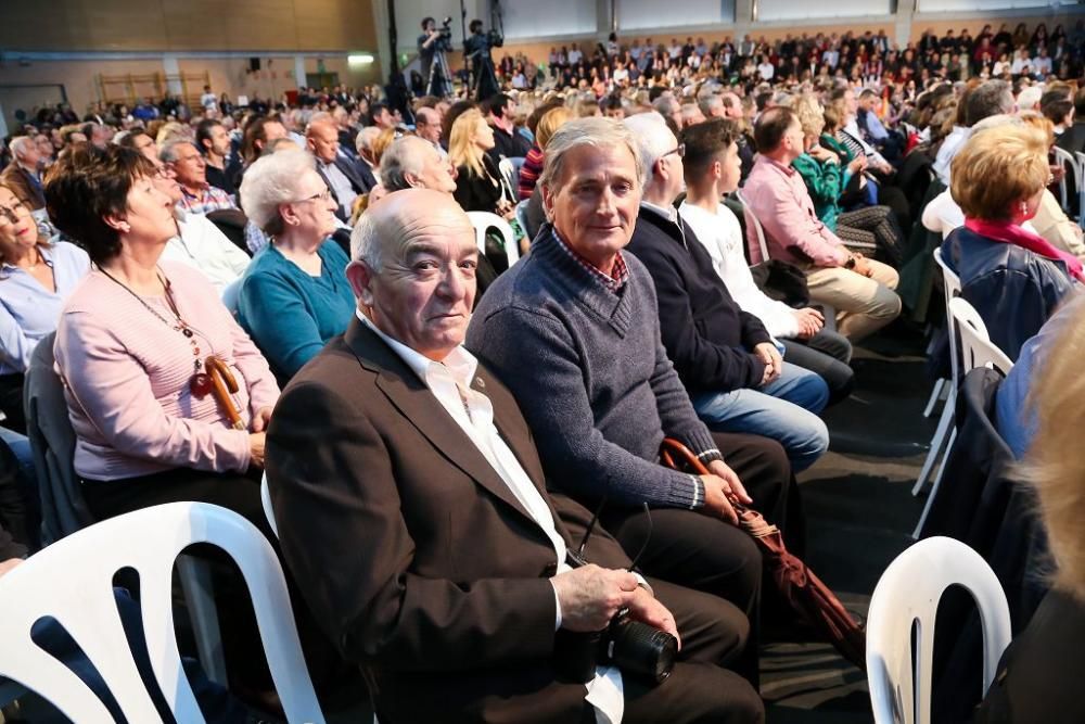 Acto del PP en el pabellón Cagigal de Murcia