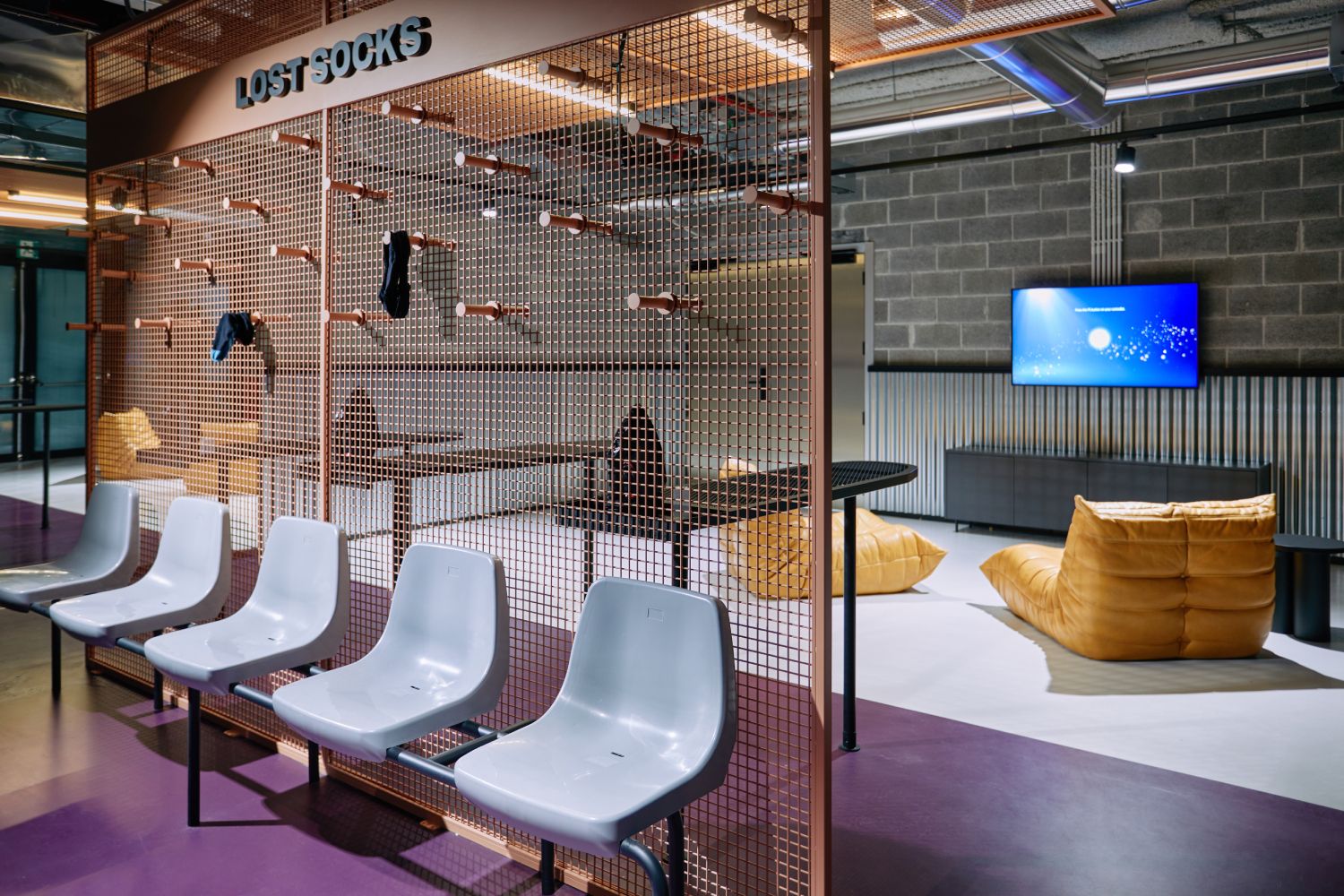 Lavandería del TSH San Sebastián.