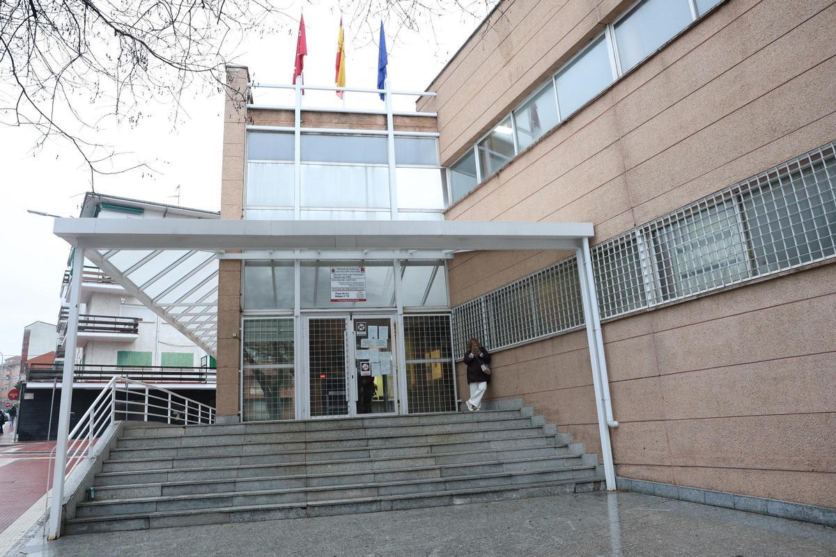 Fachada del Juzgado de Instrucción número 2, en Collado Villalba, Madrid.