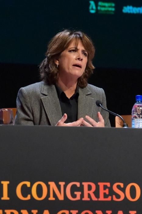 14-11-2019 AGÜIMES. Dolores Delgado, ministra de Justicia, participa en eI Congreso Internacional de Género  | 14/11/2019 | Fotógrafo: Andrés Cruz